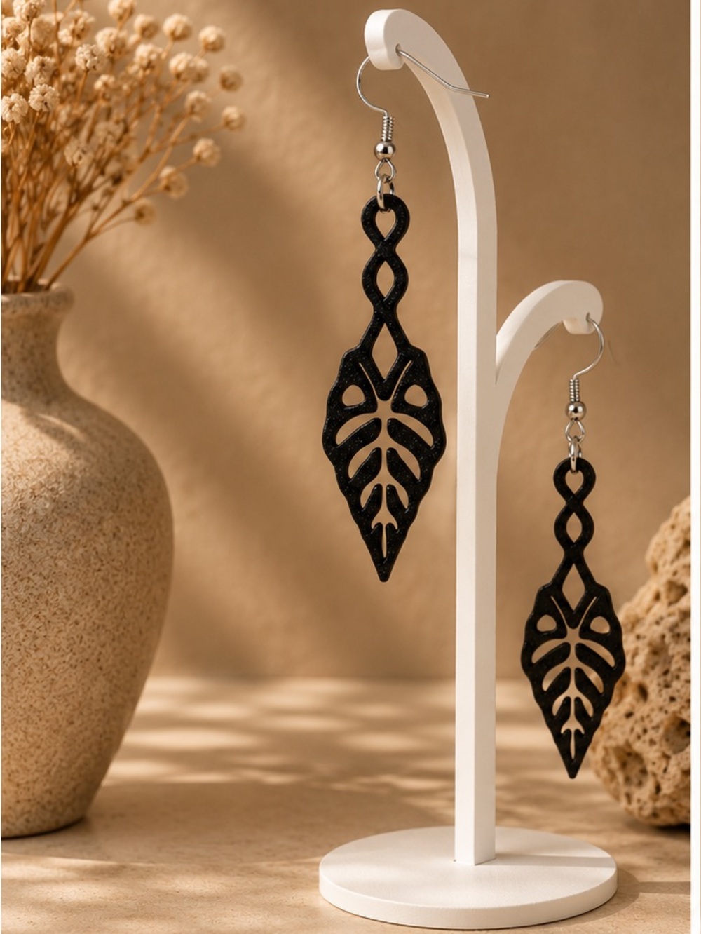 Alocasia Leaf Earrings
